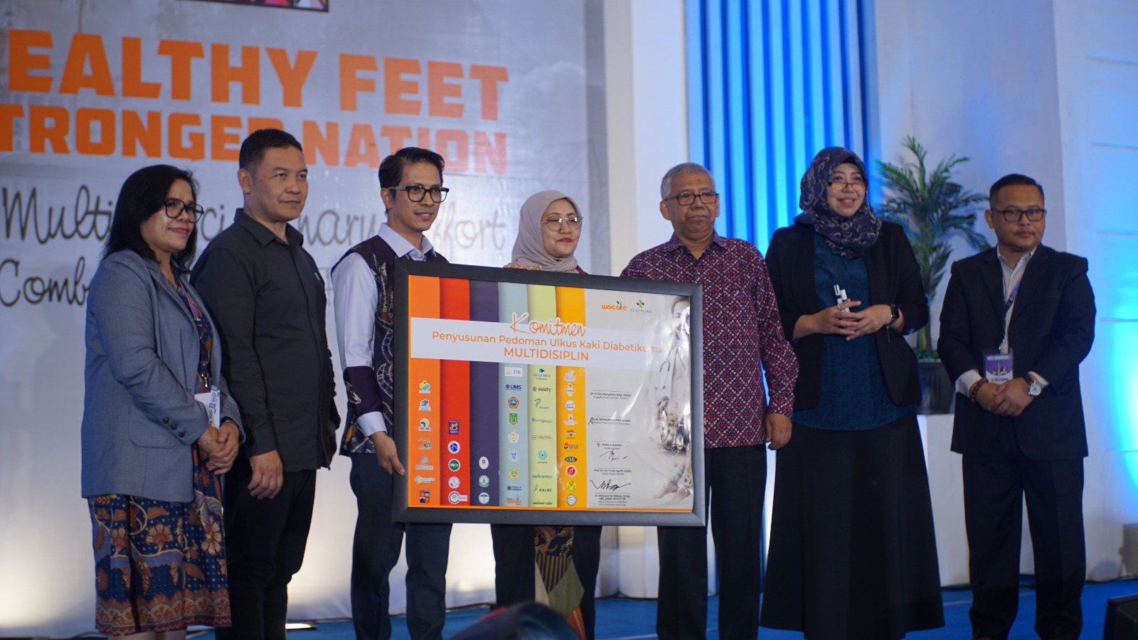 Komitmen Lima Tahun Penyusunan Pedoman Multidisiplin Ulkus Kaki Diabetikum Dideklarasikan di Diabetes Wound Expo 2025